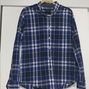 AEO Men’s Classic Fit Plaid Shirt